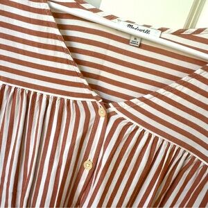 Madewell short sleeve crop top